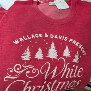 Wallace & Davis Red Christmas Sweatshirt